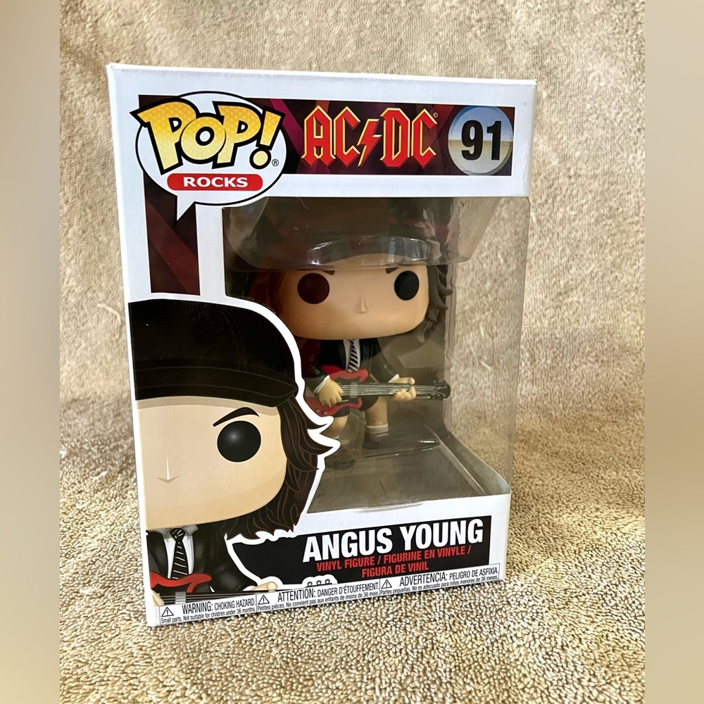 Funko POP! Rocks AC/DC Angus Young #91 Vinyl Figure